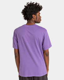 6 Basic Pocket - T-Shirt voor Heren Purple ELYKT00118 Element