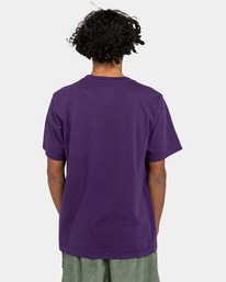 6 Basic Pocket - T-Shirt für Männer Violett ELYKT00118 Element