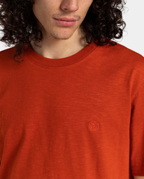 4 Crail - T-Shirt for Men Orange ELYKT00119 Element
