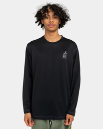 2 Bloc - Camiseta de Manga Larga para Hombre  ELYKT00151 Element