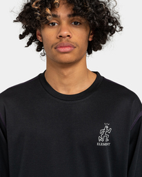 4 Bloc - Camiseta de Manga Larga para Hombre  ELYKT00151 Element