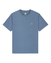 0 Icon Embroidery - Maglietta a maniche corte da Uomo Blue ELYKT00168 Element