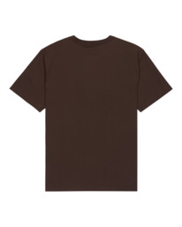 2 Icon Embroidery - Maglietta a maniche corte da Uomo Brown ELYKT00168 Element