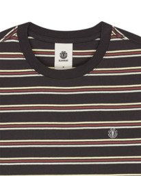 2 Icon Embroidery - Short Sleeve T-Shirt for Men Black ELYKT00168 Element