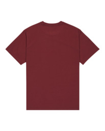 1 Icon Embroidery - Camiseta de manga corta para hombre Rojo ELYKT00168 Element