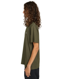 4 Icon Embroidery - T-Shirt für Männer Braun ELYKT00168 Element