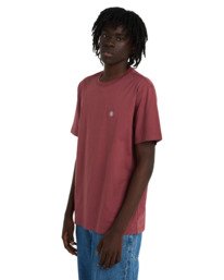 2 Icon Embroidery - T-Shirt für Männer Violett ELYKT00168 Element