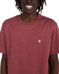 4 Icon Embroidery - T-Shirt für Männer Violett ELYKT00168 Element