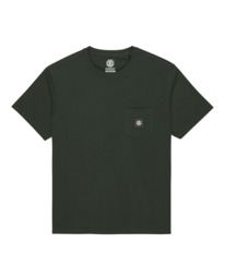 0 Icon - Short Sleeves Pocket T-Shirt for Men Black ELYKT00175 Element