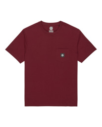 0 Icon - Taschen-T-Shirt für Männer Rot ELYKT00175 Element