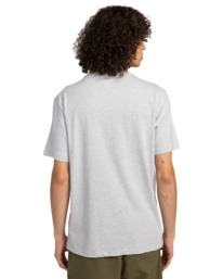 7 Icon - Short Sleeves Pocket T-Shirt for Men Grey ELYKT00175 Element