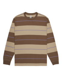 0 Lowcase - Long Sleeves T-Shirt for Men Brown ELYKT00176 Element