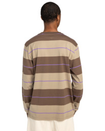 3 Lowcase - Long Sleeves T-Shirt for Men Brown ELYKT00176 Element