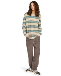 5 Lowcase Pigment - Longsleeve für Männer Grün ELYKT00176 Element