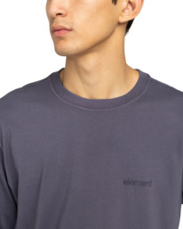 4 Lowcase Pigment - T-shirt manches longues pour Homme Noir ELYKT00176 Element