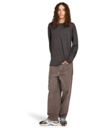 5 Lowcase Pigment - Longsleeve für Männer Schwarz ELYKT00176 Element