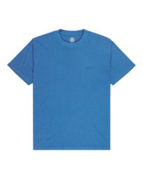 0 Lowcase Pigment - Short Sleeve T-Shirt for Men Blue ELYKT00177 Element
