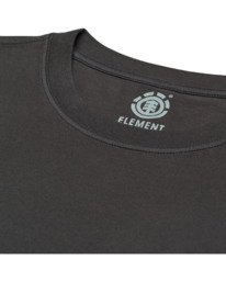 2 Lowcase Pigment - T-shirt de manga curta para homem Preto ELYKT00177 Element