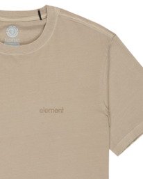 2 Lowcase Pigment - Short Sleeve T-Shirt for Men Beige ELYKT00177 Element