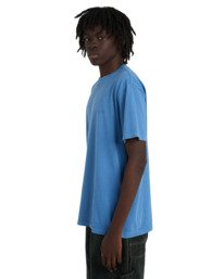 3 Lowcase Pigment - Short Sleeve T-Shirt for Men Blue ELYKT00177 Element