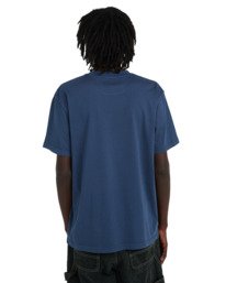 6 Lowcase Pigment - T-shirt de manga curta para homem Azul ELYKT00177 Element