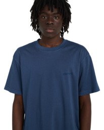 4 Lowcase Pigment - T-shirt de manga curta para homem Azul ELYKT00177 Element