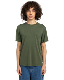 2 Lowcase - Camiseta de manga corta para Hombre Verde ELYKT00177 Element