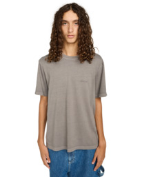 2 Lowcase Pigment - T-Shirt à manches courtes pour Homme Noir ELYKT00177 Element