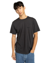 2 Lowcase - Camiseta de manga corta para Hombre Negro ELYKT00177 Element