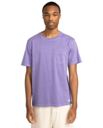 2 Lowcase - Short Sleeves T-Shirt for Men Purple ELYKT00177 Element