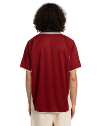 5 Soccer Game - Short Sleeves Polo T-Shirt for Men Red ELYKT00183 Element