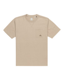 0 Cipher - Short Sleeves T-Shirt for Men Beige ELYKT00184 Element