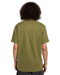 5 Cipher - Short Sleeves T-Shirt for Men Green ELYKT00184 Element