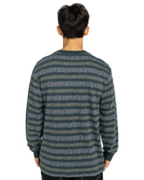 element, 4 Wheels Unity - T-shirt manches longues pour Homme, 4 WHEELS FOR UNITY BLUE (btg6) 6 4 Wheels Unity - T-shirt manches longues pour Homme Bleu ELYKT00189 Element