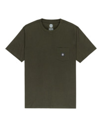 0 Icon Label Pocket - T-Shirt für Männer Braun ELYKT00198 Element