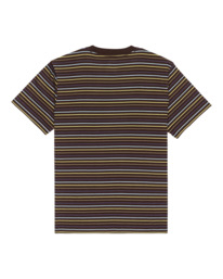 1 Icon Label Pocket - Maglietta a maniche corte da Uomo Brown ELYKT00198 Element