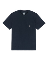 0 Icon Label Pocket - T-Shirt für Männer Blau ELYKT00198 Element