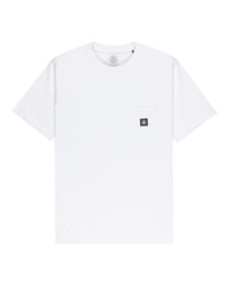 0 Icon Label Pocket - T-Shirt für Männer Weiss ELYKT00198 Element