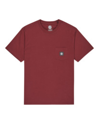 0 Icon Label Pocket - T-Shirt für Männer Rot ELYKT00198 Element