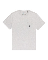 0 Icon Label Pocket - Camiseta de manga corta para hombre Gris ELYKT00198 Element