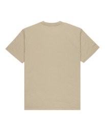 1 Icon Label Pocket - Short Sleeve T-Shirt for Men Beige ELYKT00198 Element