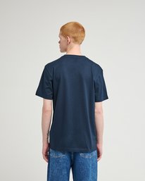 5 Icon Label Pocket - T-Shirt für Männer Blau ELYKT00198 Element