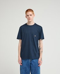 3 Icon Label Pocket - T-Shirt für Männer Blau ELYKT00198 Element