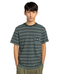 2 Icon Label Pocket - T-Shirt für Männer Grün ELYKT00198 Element