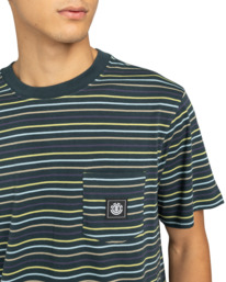 4 Icon Label Pocket - T-Shirt für Männer Grün ELYKT00198 Element