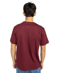 6 Icon Label Pocket - T-Shirt für Männer Rot ELYKT00198 Element