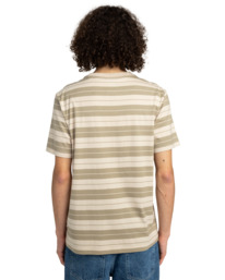6 Icon Label Pocket - T-Shirt à manches courtes pour Homme Beige ELYKT00198 Element