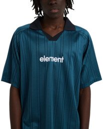 4 Lowcase Soccer - Short Sleeve Polo T-Shirt for Men Blue ELYKT00203 Element