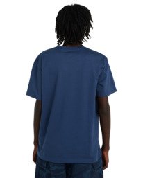 6 Element Co - T-shirt met korte mouwen voor Heren Blue ELYKT00206 Element
