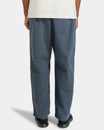 6 Chillin Twill - Pantalon taille élastique pour Homme Bleu ELYNP00117 Element